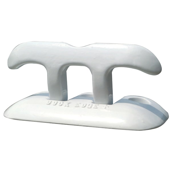 Dock Edge Flip Up Dock Cleat 8" - White 2608W-F - main